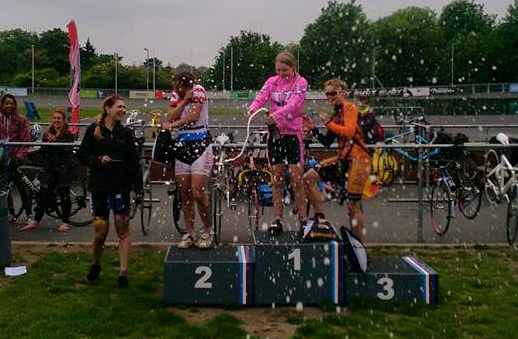 Herne Hill Omnium Podium 2015