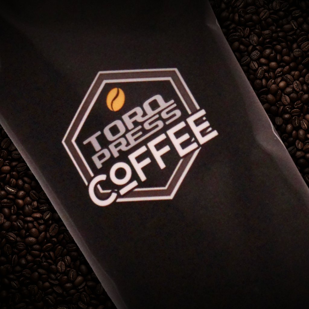 Caramel Latte TORQ Press Coffee Logo