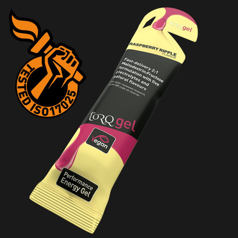 Tested Raspberry Ripple Energy Gels | Buy Online | TORQ Ltd